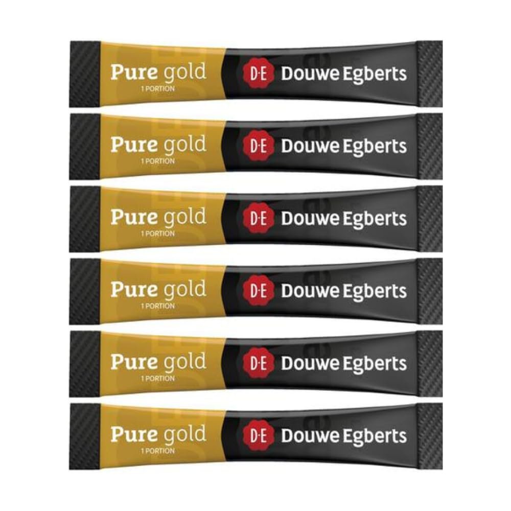 50 x Pure gold Coffee Sachet Bundle Gift set Stocking Filler By Shop4Choice