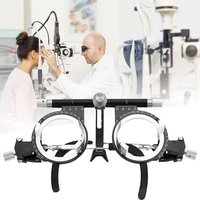 CFDZCP Optician Optical Trial Lens Frame Adjustable Trial Lens Frame PD 50-80 Mm-58G Ultralight Optical Trial Frame LensOptometry Optician Trial Lens For Visual Inspection