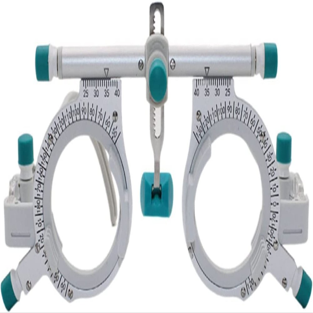 CFDZCP Optician Optical Trial Lens Frame Adjustable Optical Trial Lens Frame PD 48-80Mm, Eye Test Glasses Optometry Lens Frame For Test Optician Visual Inspection In Optical Shops, Hospitals