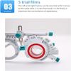 CFDZCP Optician Optical Trial Lens Frame Adjustable Optical Trial Lens Frame PD 48-80Mm, Eye Test Glasses Optometry Lens Frame For Test Optician Visual Inspection In Optical Shops, Hospitals view 4