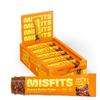 Misfits Vegan Protein Bars - Peanut Butter Fudge | Sports Nutrition Bars - 14 grams Protein | 1 gram Sugar | Plant-Based, Low Carb, High Fibre | No Palm Oil | Non-GMO | Pack of 15 view 1