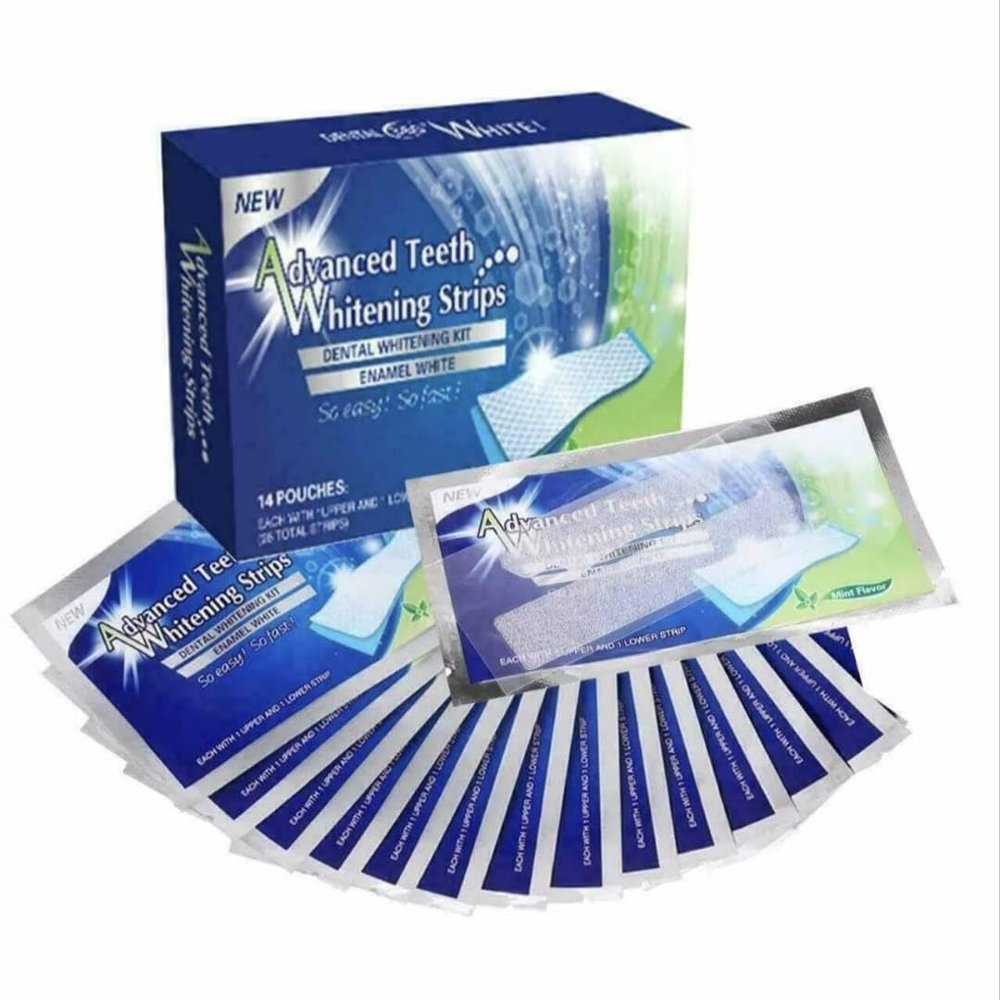 Professional Teeth Whitening Strips|Zero Sensitivity|Non-Slip Grip|Dentist Approved Teeth Whitening Kits UK, Teeth Whitener Strips, Tooth Whitening Strip, Teeth Whiteners, whitestrips