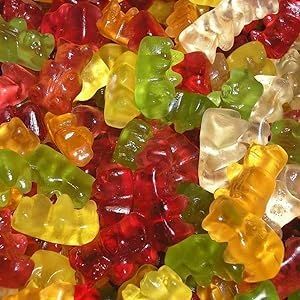 Sugar Free Fruit, Bears Gummy Jelly suitable for Diabetics Retro Sweet Shop Traditional Old Fashioned (100g, Bears Gummy)