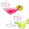 15 Pre-Cut Scalloped Circle Personalised Cowgirl Rodeo Hen Party Edible Wafer Paper Cocktail Drinks Champagne Prosecco Toppers Decorations - 5cm Scalloped Edge Circles view 2