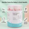 Brand New Baby Oral Cleaner, Absorbent Gauze, 30pcs, Suitable Age Above 3 Months, Pure Cotton 3D Wavy Brush Head, Environmentally Friendly Shaft Handle, Wet and Dry Dual Use view 2