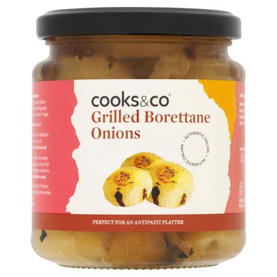 Cooks&Co Grilled Borettane Onions 280g (Pack of 6)