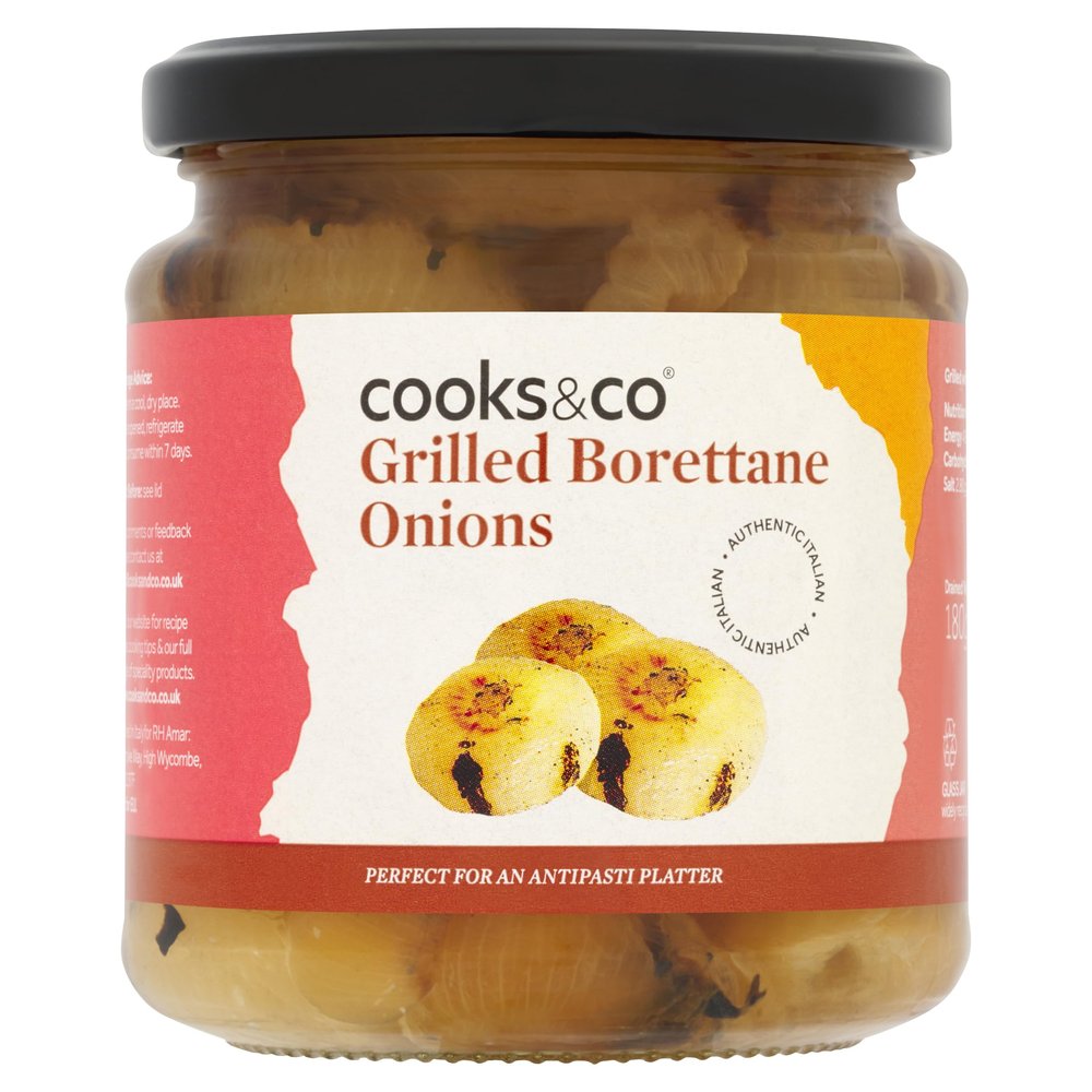 Cooks&Co Grilled Borettane Onions 280g (Pack of 6)