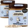 SUNFLY Sweet & Salty Sunflower Seed Butter  Palm Oil Free, Peanut Butter Alternative - Nut-Free, High-Protein, Vegan Spread - Top 14 Allergen & Soy Free - Rich in Vitamins & Minerals - 2 x 330g view 1