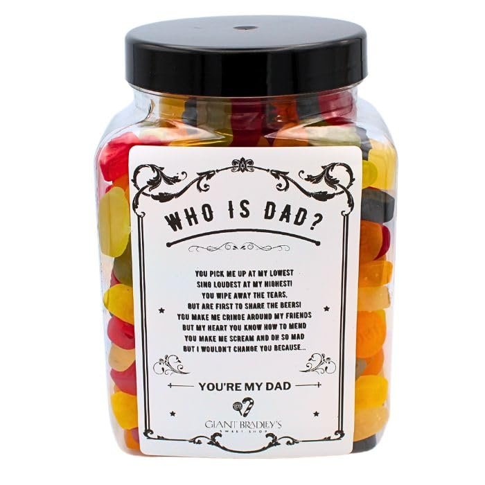 Dads Sweet Jar American Hard Gums