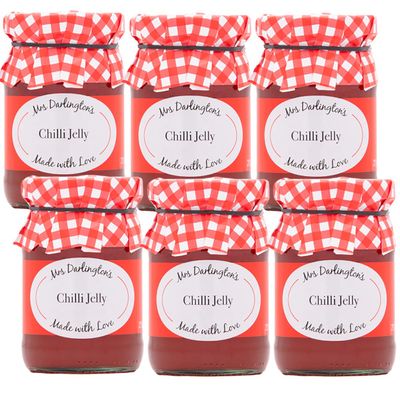 Mrs Darlington's Chilli Jelly - 212g - Pack of 6