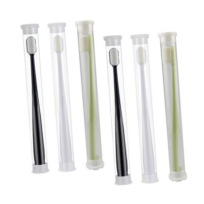Beaupretty 6pcs Ultra-fine Bristle Nano Toothbrush for Deep Cleaning Extra Soft Bristles Portable Design for Home Travel Gentle Gums for Postpartum Use