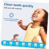 Beaupretty 2pcs Toothbrush Soft Cozy Bristles Boy Girl Boy Girl Toothbrush Training Brush view 4