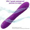 10 Modes Quiet and Powerful Handheld Electric Bullet Tool Personal Body Relaxation Gift for Women Men, Handheld Pocket Bullet Stick Massage Ball for Women Delight,Foot Back Massage Tool (Red) view 2