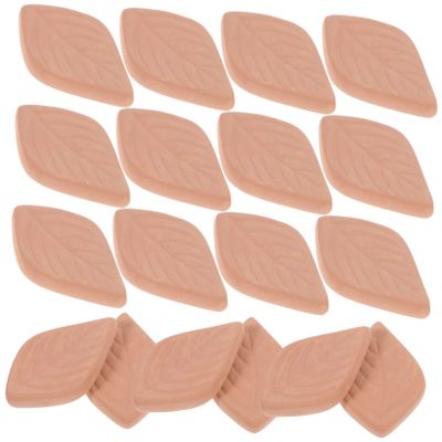 OUNONA Leaf Shape Pottery Food Moisture Absorbers 20pcs Reusable Dehumidifiers for Dry Food Storage Containers and Spice Preservation