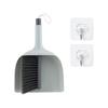 1 Mini Broom and Dustpan Set, 2 Pieces Clear Hooks, Hand Brush and Shovel, Dustpan and Hand Brush, Shovel and Broom Set, Sweeping Set, Broom and Dustpan Set, Hand Broom, Small Broom and Hand Rake view 1