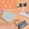 1 Mini Broom and Dustpan Set, 2 Pieces Clear Hooks, Hand Brush and Shovel, Dustpan and Hand Brush, Shovel and Broom Set, Sweeping Set, Broom and Dustpan Set, Hand Broom, Small Broom and Hand Rake view 4
