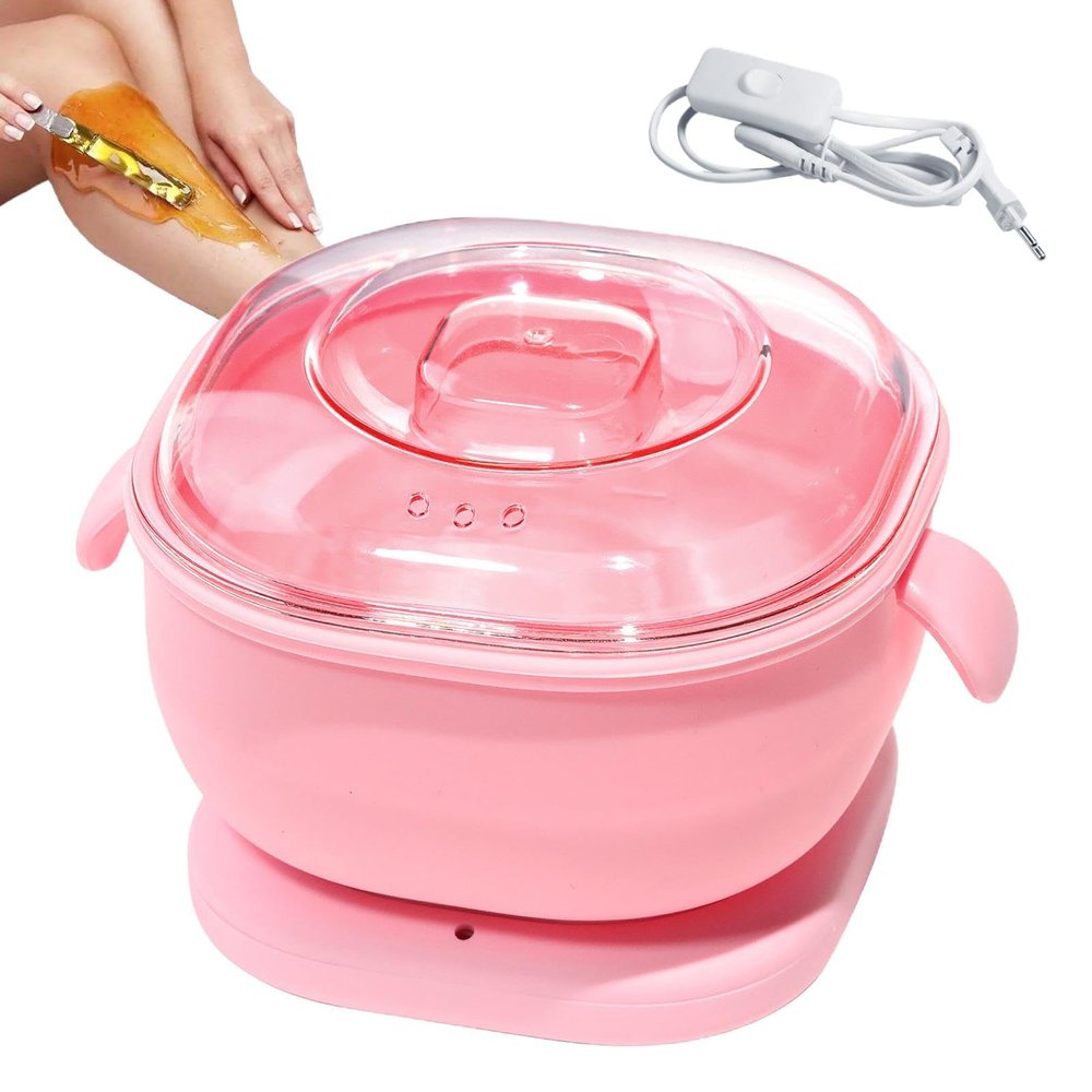 Electric Wax Melter - Women Hair Removal Waxing Melter Pot,Hair Removal Device For Face, Eyebrow, Body, Bikini, Legs, Arms, Hands Hair Removal