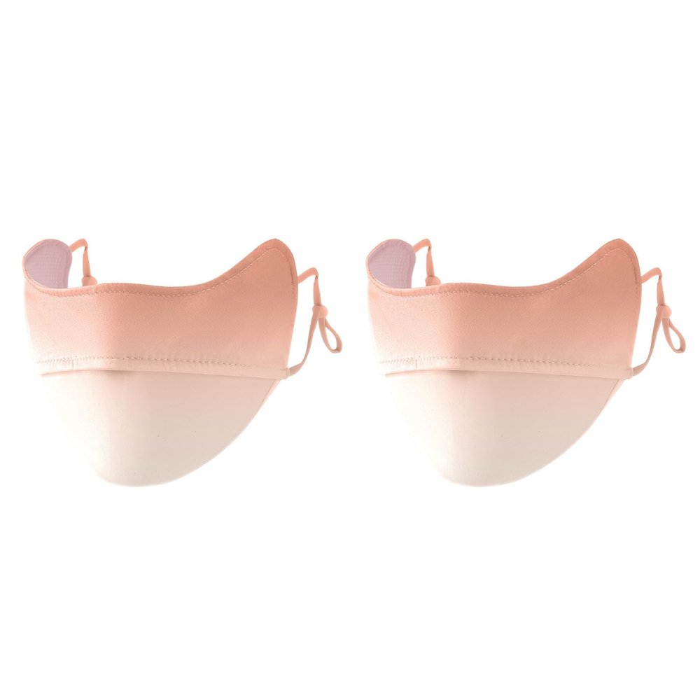 2Pcs Face Mask for Sun Protection, Reusable Washable Breathable Face Mask UV Protection Face Cover Motorcycle Cycling Sport Mask for Outdoor