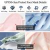 2Pcs Face Mask for Sun Protection, Reusable Washable Breathable Face Mask UV Protection Face Cover Motorcycle Cycling Sport Mask for Outdoor view 4