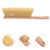 JECOMPRIS Wooden Bed Brush Handheld Broom for Dusting Furniture Soft Bristles Cleaning Brush for Home and Car view 2