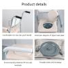 LIBRACTA Shower Chair with Wheels, Mobile Wheeled Commode Chair Toilet Bath Chair for Seniors Elderly Disabled Pregnancy Commode Wheelchair with Removable Pot (With Incontinence Bed Pad) O view 3