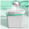 4 Gallon Small Trash Bags 45Count Bathroom, Thickened Drawstring Faint Scented White Mini Garbage Bags for Home, Office, Kitchen, 60 Count (Green Drawstring 45Count) view 4