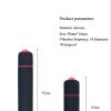 10 Modes Quiet Powerful Handheld Electric Bullet Tool Personal Body Relaxation Gift for Women Men,Handheld Pocket Bullet Stick Massage Ball for Women Delight,Female Soft Toys,Strong Shock (Red) view 4
