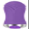 10 Modes Quiet and Powerful Handheld Electric Bullet Tool Personal Body Relaxation Gift for Women Men, Handheld Pocket Bullet Stick Massage Ball for Women Delight,Foot Back Massage Tool (Purple2) view 1