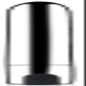 10 Modes Quiet and Powerful Handheld Electric Bullet Tool Personal Body Relaxation Gift for Women Men, Handheld Pocket Bullet Stick Massage Ball for Women Delight,Foot Back Massage Tool (Silver2)