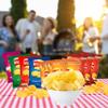 Assorted Flavour Potato Crisps Multipack - Snack Box of 66 x 25g Assorted Classic Crisps + 6 EXTRA 25g Bags, 3 x Chicken & 3 x Tomato. Giant Box of Potato Snacks for Birthday Party, Pub Snacks view 3