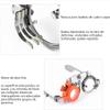 CFDZCP Optical Trial Frame, Ultralight Titanium Frame Pd 54-70Mm Titanium Optic Trial Eye Optometry Lens Frame, Adjustable Temple Length And Nose Rest view 2