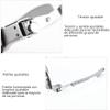 CFDZCP Optical Trial Frame, Ultralight Titanium Frame Pd 54-70Mm Titanium Optic Trial Eye Optometry Lens Frame, Adjustable Temple Length And Nose Rest view 3