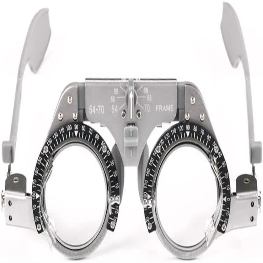 CFDZCP Adjustable Trial Frame Optical Frame PD 54-70MM Eye Optometry Optician for Visual Inspection In Optical Shops Of Hospitals