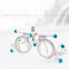 CFDZCP Optical Trial Lens Frame Optometry Optician, Adjustable PD 48-80mm Lightweight Trial Lens Frame, Eye Test Glasses Optical Trial Optician Accessories view 4