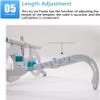 CFDZCP Adjustable Optometry Trial Frame, Universal Optical Trial Frame PD 48-80mmMultifunctional Optical Equipment view 2