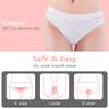 LOPHE Hair Remover for Women, Painless Face Hair Trimmer, Electric Razor for Women with Comb, Rechargeable Mini Epilator Lady Shaver Portable Electric Razor for Lips Face Body Peach Fuzz, Pink view 4