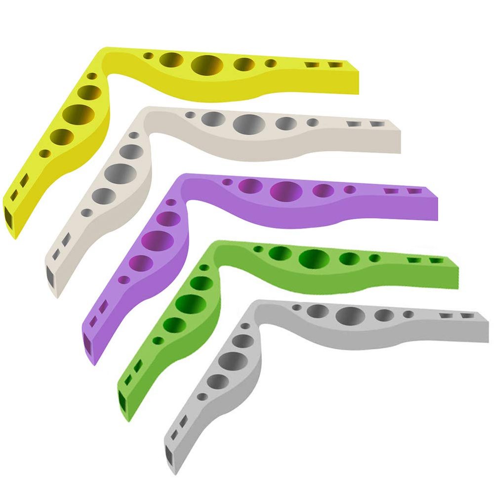 5 Pack Anti Fog TPR Nose Bridge Face Cover Nose Support Clip, Avoid Glasses Fog and Mask Nose Bridge Clip (As Shown)