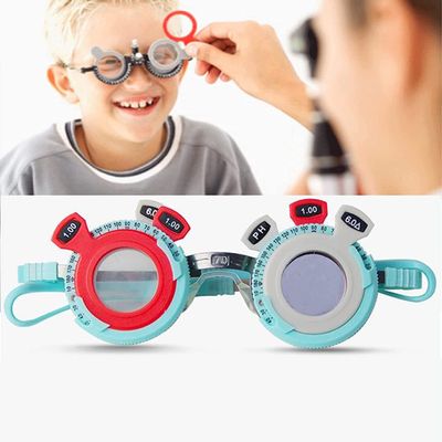 CFDZCP Professional Eyewear Optometry Metal Frame Optical Optic Optician Trial Lens Metal Frame PD50, 52, 54, 56, 58, 60, 62, 64, 66, 68, 70, 72mmEyeglasses Accessories(Color:68)