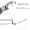 CFDZCP Professional Optical Trial Frame, Adjustable PD 54-70mm Titanium Optic Trial Eye Optometry Test Optician Adjustable Temple Length And Nose Rest view 3