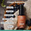 KAAPA MUSHROOMS - Chaga Mushroom Elixir - Potent Ultrasonic Extraction | High Potency Mushroom Supplement Rich in Antioxidants for Skin, Detox & Immunity | Grown in Finland - 50ml view 4