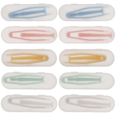 Beavorty 5sets Removal Tool Kit Tweezers and Eye Plunger for Insertion Removal of Hard and Soft Travel-friendly Accessories Colors