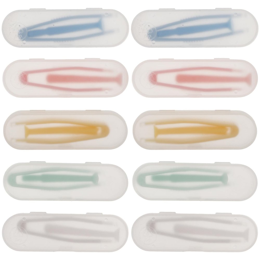 Beavorty 5sets Removal Tool Kit Tweezers and Eye Plunger for Insertion Removal of Hard and Soft Travel-friendly Accessories Colors