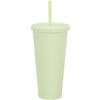BargainsMania Sofft Touch Textured Soda Cup 650ml - Green - Enjoy a Cold Drink In This Textured Coloured Sofft Touch Soda Cup 650ml - Pack of 2 view 2