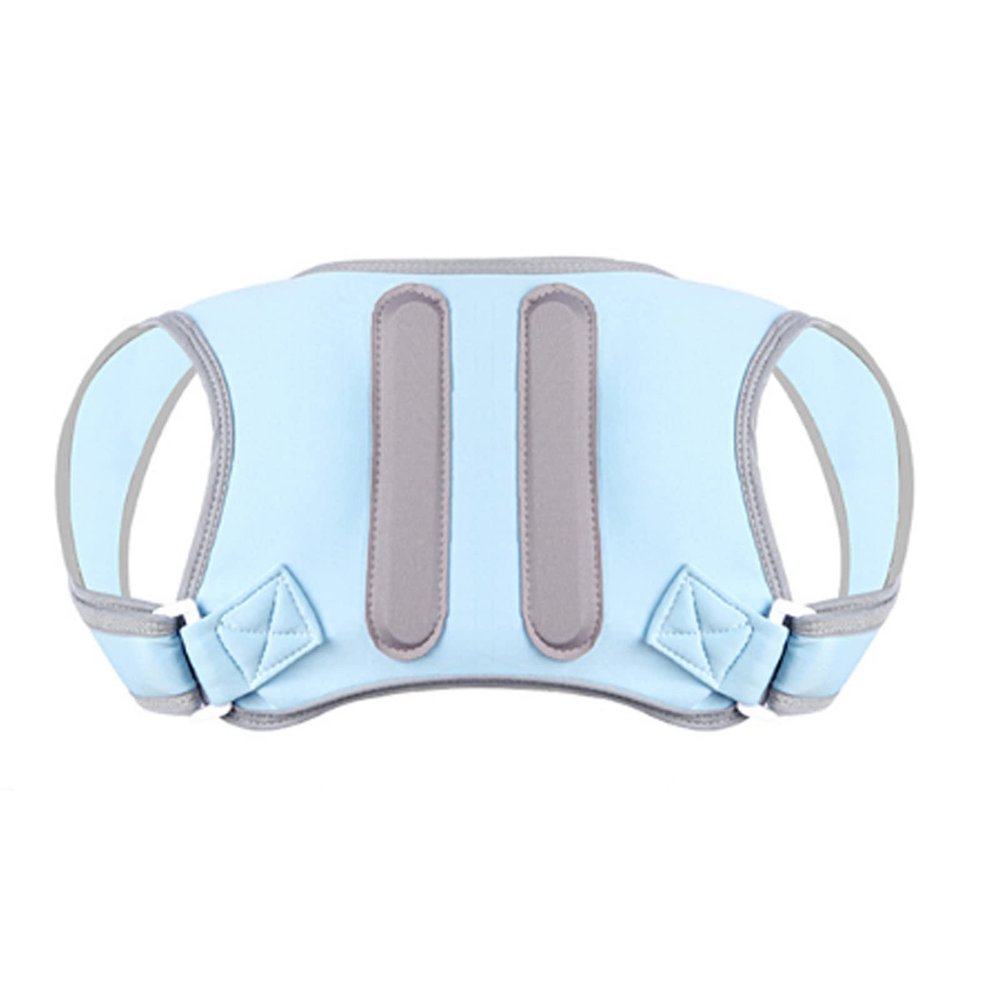 Kids Back Waist Shoulder Supporting Posture Correction Belt Posture Corrector Ergonomic Improve Slouch Prevent Humpback Relieve Back Pain Relieve Muscle Fatigue Protect The Waist,Blue,L charitable