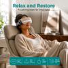 SereneLife Smart Eye Massager with Heat and Cooling, Compression, Vibration, Music, Wireless Heating Mask view 2