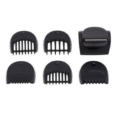 Beard Trimmer Head Comb, Shaver Trimmer Head, Beard Trimmer Attachment, Replacement Grooming 5pcs Guided Comb Trimming Set for Series 5