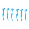minkissy 6pcs Teeth Cleaner Brush Denture Brush Head False Teeth Denture Cleaning Soft for Care view 1