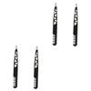Didiseaon 4pcs Dual-use Eyebrow Tweezer for Brow Grooming Kit Makeup Tool for Shaping Makeup Accessories for Women view 1