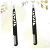 Didiseaon 4pcs Dual-use Eyebrow Tweezer for Brow Grooming Kit Makeup Tool for Shaping Makeup Accessories for Women view 2