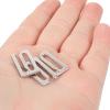 Beavorty Barber Apron Buttons Set of 10 Clips for Barber Cape Iron Buckles for Salons view 2